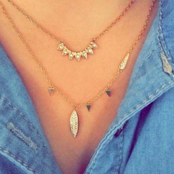 :: S&D โ๏ธ๐ซGold Ultra-Delicate Aurora Necklace - Picture 6 of 8